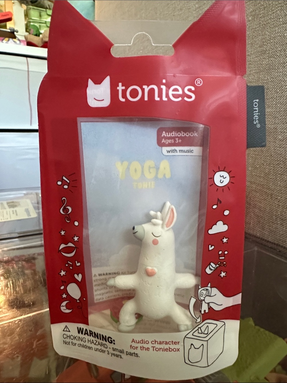 tonies Yoga Llama Audio Character - White